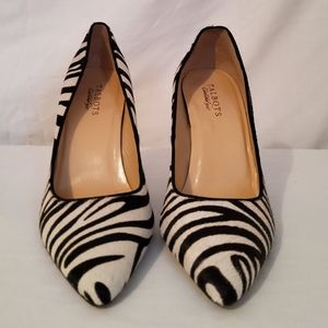 Talbott black & white pumps sz 10